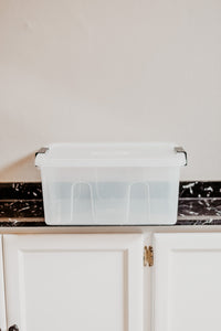 Plastic Storage Container With Lid