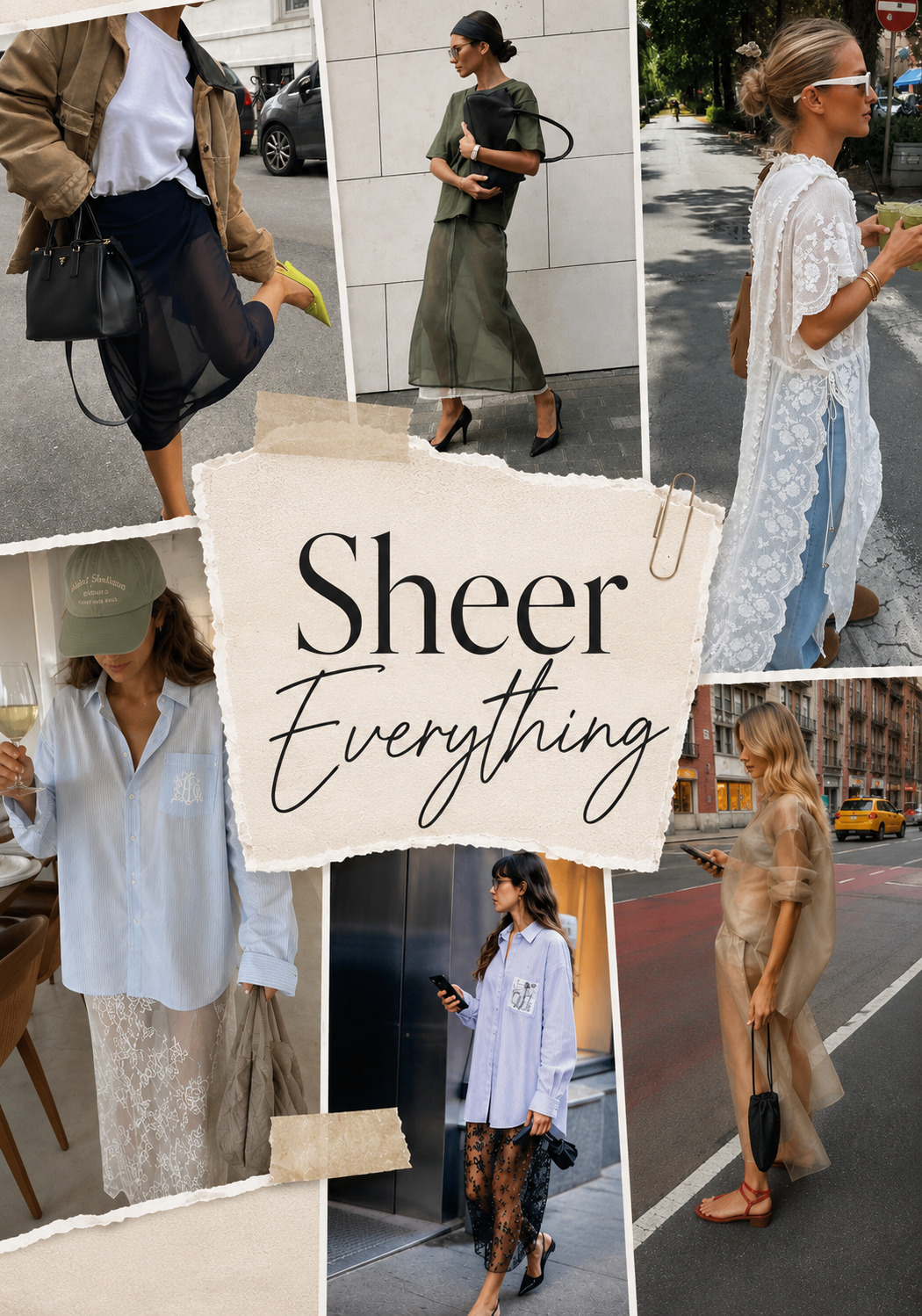 Seasonal Style Shift No. 1 - Sheer Everything